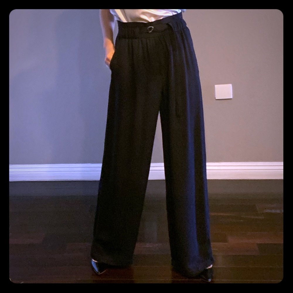 Club Monaco high waisted wide leg pants Sz4